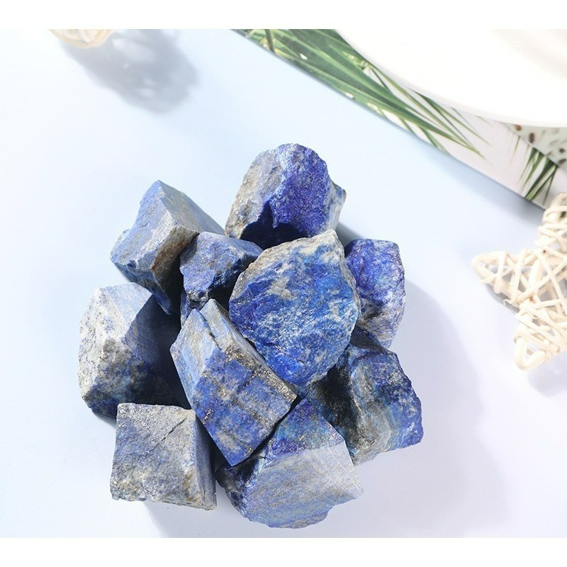 [水晶專賣24h出貨] 天然礦採 水晶原礦 青金石 擴香石 水晶擴香 水晶香薰石 精油擴香 水晶 能量石 風水-細節圖4