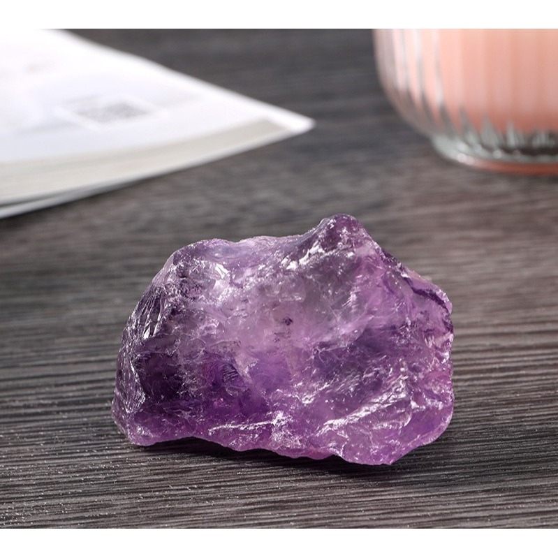 [水晶專賣24h出貨] 天然礦採 紫水晶 擴香石 水晶擴香 水晶香薰石 精油擴香 水晶 能量石 風水-細節圖4