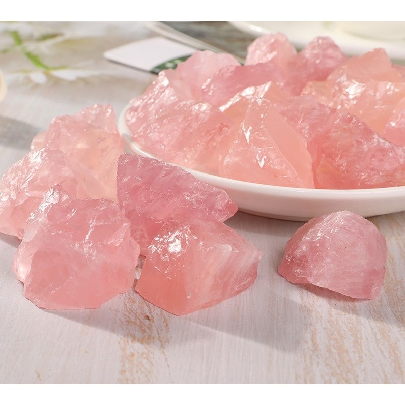 [水晶專賣24h出貨] 天然礦採 粉水晶 擴香石 水晶擴香 水晶香薰石 精油擴香 水晶 能量石 風水-細節圖2