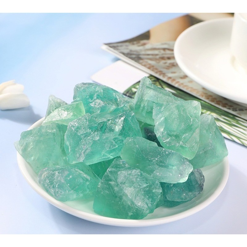 [水晶專賣24h出貨] 天然礦採 綠螢石 擴香石 水晶擴香 水晶香薰石 精油擴香 水晶 能量石 風水-細節圖4