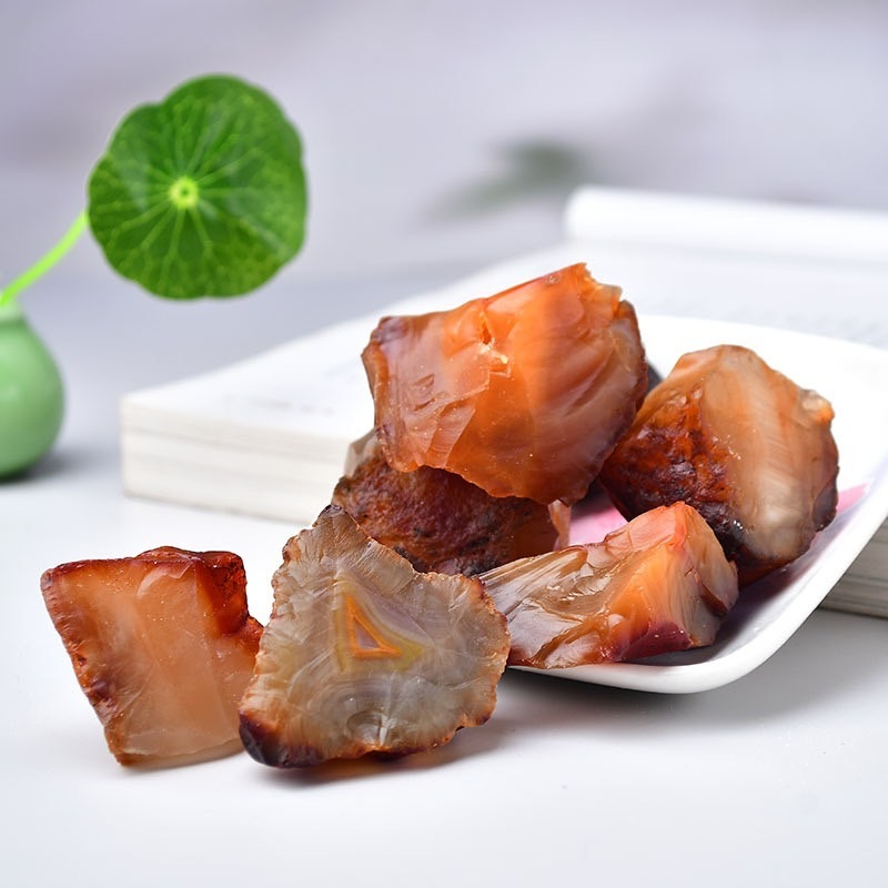 [水晶專賣24h出貨] 天然礦採 紅瑪瑙 水晶原礦 擴香石 水晶擴香 水晶香薰石 精油擴香 水晶 生日禮物 風水-細節圖2