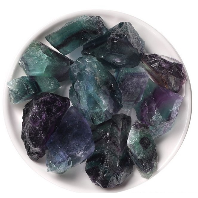 [水晶專賣24h出貨] 天然礦採 彩螢石 擴香石 水晶擴香 水晶原礦 水晶香薰石 精油擴香 水晶 能量石 風水-細節圖5