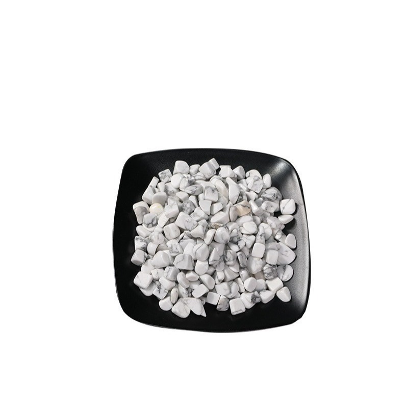 [水晶專賣24h出貨] 天然礦採 水晶碎石 白松石 魚缸花盆造景石 消磁石 水晶擴香 水晶 能量石 風水-細節圖5