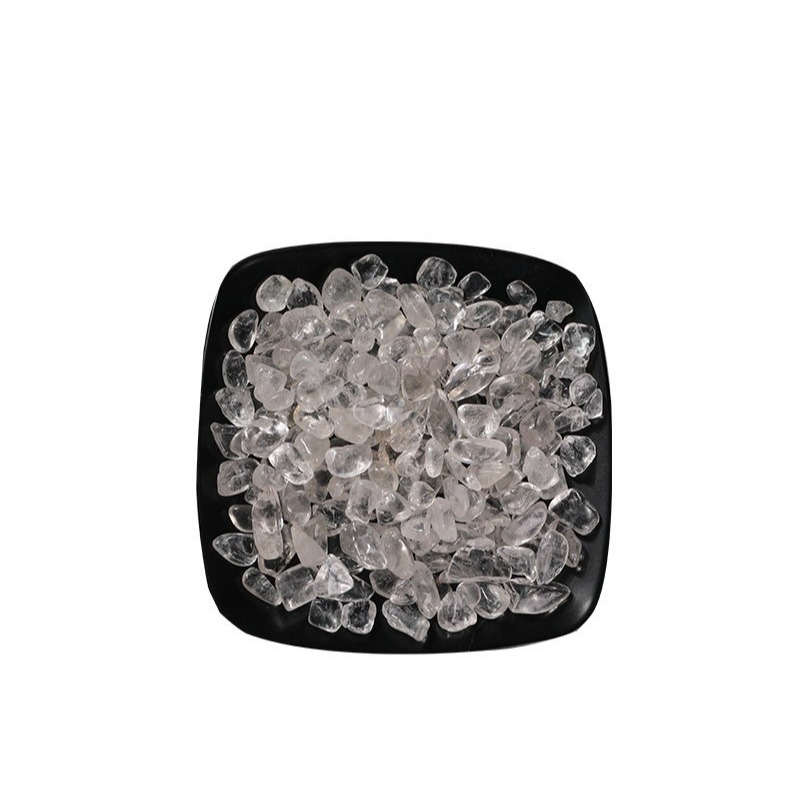 [水晶專賣24h出貨] 天然礦採 水晶碎石 白水晶 魚缸花盆造景石 消磁石 水晶擴香 水晶 能量石 風水-細節圖5