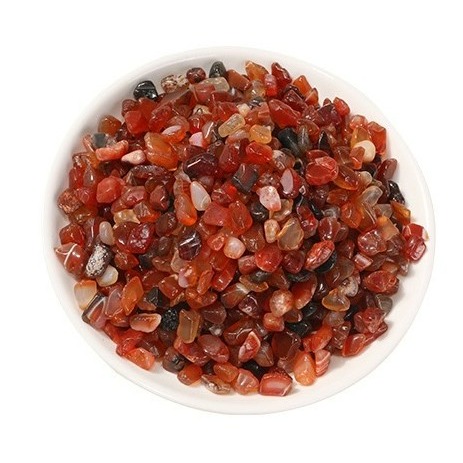 [水晶專賣24h出貨] 天然水晶 水晶碎石 紅瑪瑙 魚缸花盆造景石 消磁石 水晶擴香 水晶 能量石 風水 玉石 瑪瑙-細節圖5