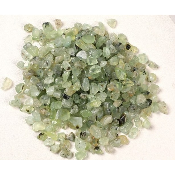 [水晶專賣24h出貨] 天然礦採 水晶碎石 葡萄石 魚缸花盆造景石 消磁石 水晶擴香 水晶 能量石 風水-細節圖4