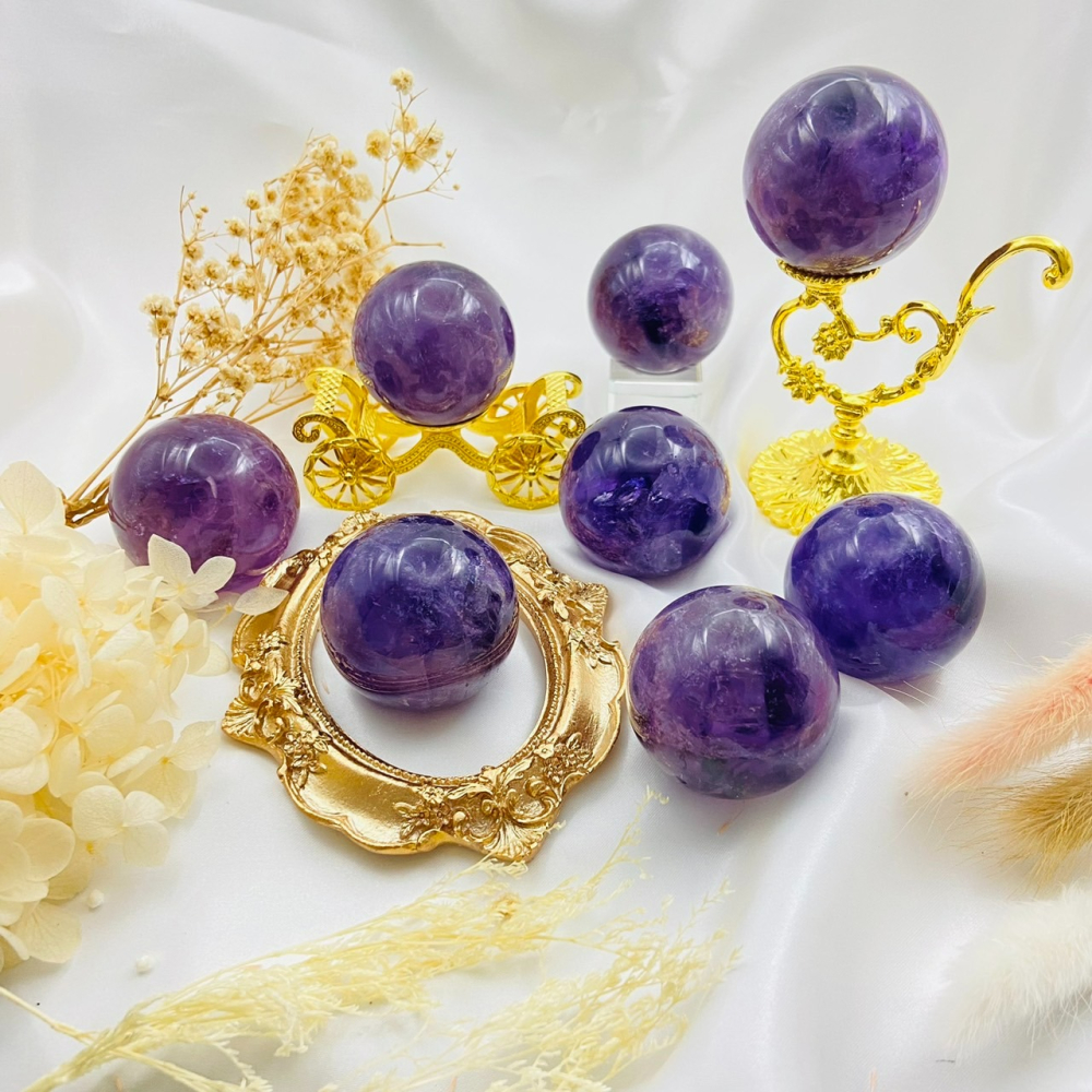 [水晶專賣24h出貨] 天然水晶 4CM 水晶球 擺件 無孔圓珠 圓球 天然珠子  水晶 玉石 風水擺飾 生日禮物-細節圖9