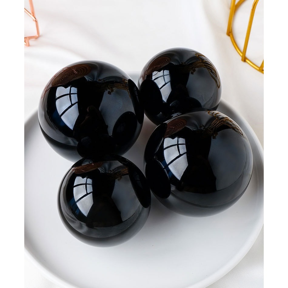 [水晶專賣24h出貨] 天然水晶 4CM 水晶球 擺件 無孔圓珠 圓球 天然珠子  水晶 玉石 風水擺飾 生日禮物-細節圖11