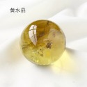 4CM水晶球-黃水晶