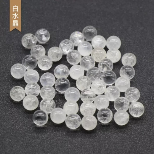 [水晶專賣24h出貨] 天然水晶 白水晶 無孔圓珠 16mm圓球 天然珠子 水晶 晶石