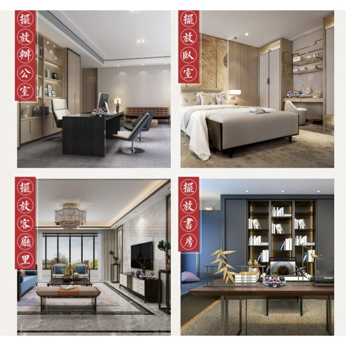 [水晶專賣24h出貨] 水晶七星盤 七星陣底座 K9水晶 水晶球 配件 家居裝飾 招財水晶柱 支架擺件 水晶-細節圖6