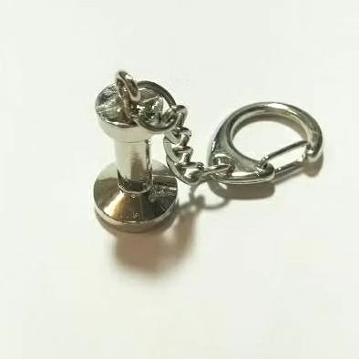 西雅圖咖啡 填壓器造型 咖啡器具吊飾 鑰匙圈 Barista coffee-細節圖2