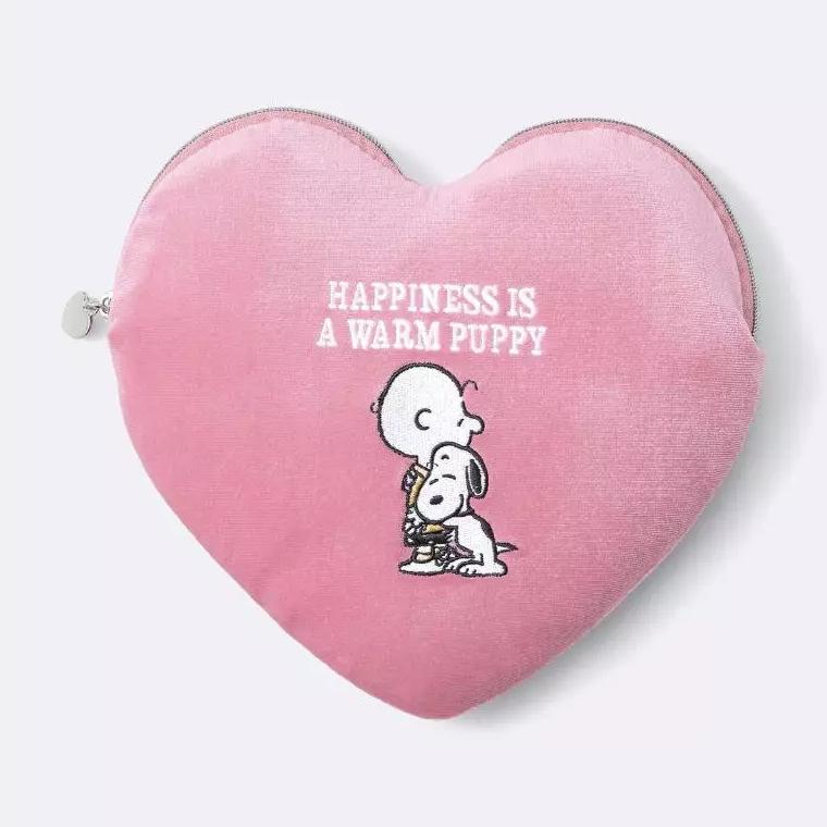 史努比 花生漫畫 Snoopy 信封包 Peanuts / 史努比與查理布朗 心型小包 Peanuts-細節圖5