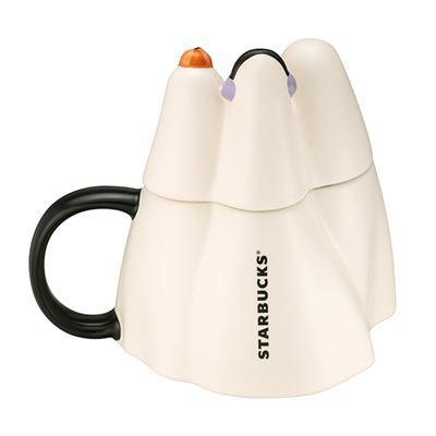 星巴克 時尚精靈馬克杯 355ml 萬聖節 精靈 鬼魂-細節圖2