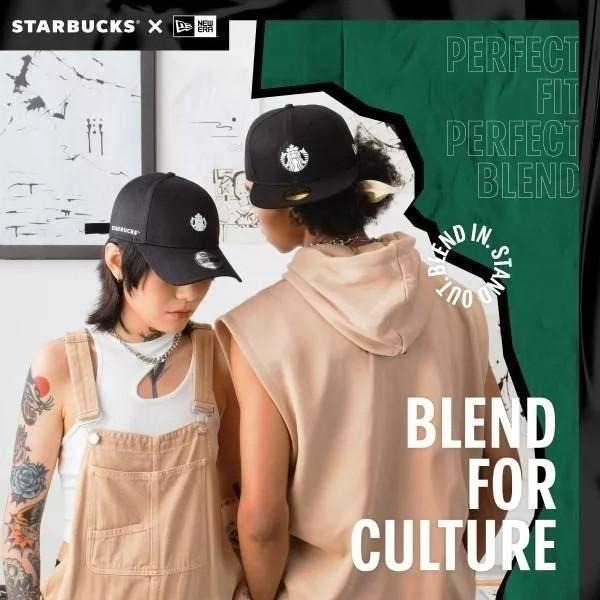 星巴克 x NEW ERA  9FORTY帽 球員帽 棒球帽-細節圖3