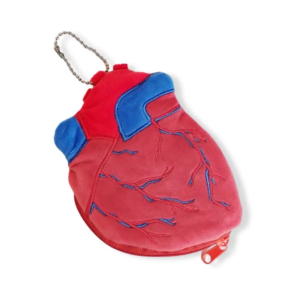 「缺什麼補什麼?!」 大腦 / 肝臟 / 心臟 / 腎臟 零錢包 毛絨包 腦力研究所 大腦 錢包  / 護士 醫生-細節圖4