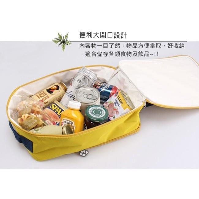 SNOOPY 史努比 下雪森林 多用途野餐墊保溫包-細節圖6