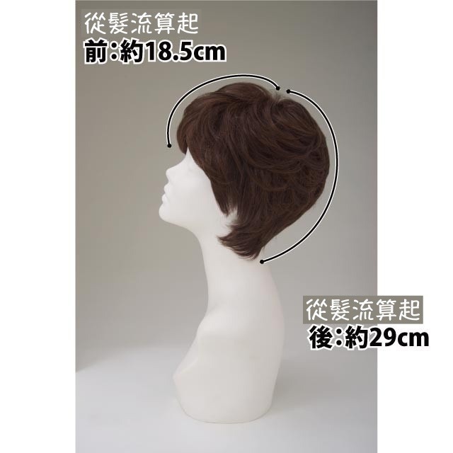 醫療假髮｜假髮.化療假髮｜媽媽髮型.短髮款式｜抗菌內裡化療適用 ｜透氣防滑 柔軟親膚 ｜A01-細節圖11