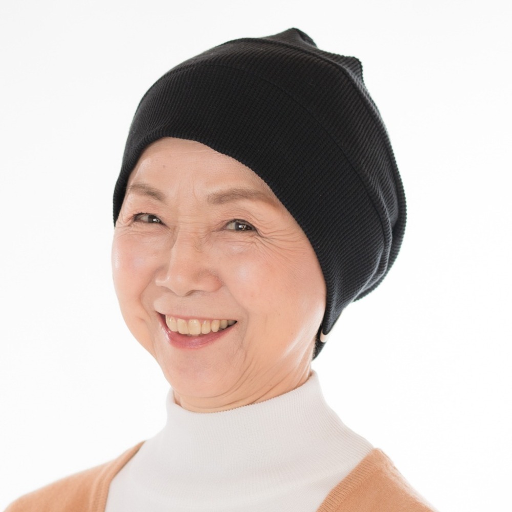 日本進口有機棉針織帽｜包頭帽.化療帽｜NOC認證 親膚透氣 敏感肌適用-細節圖8