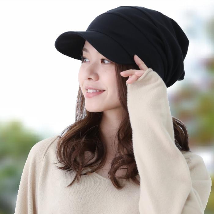 遮陽抗UV｜日本進口有機棉針織帽｜NOC認證 親膚透氣 敏感肌適用｜遮陽帽-細節圖4
