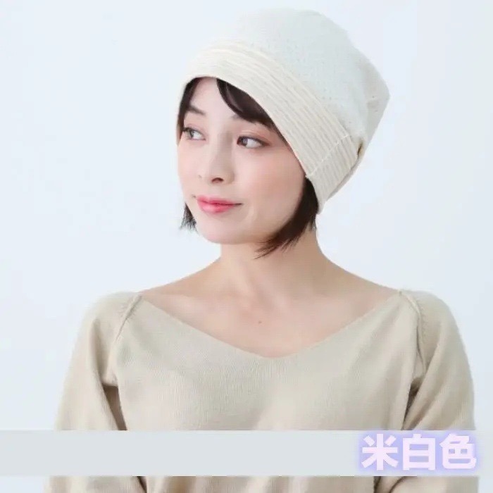 日本製 NOC認證 100%有機棉針織帽｜純棉親膚 透氣保暖 四季適用-細節圖2