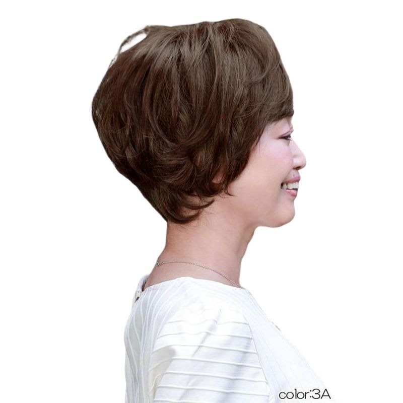 大範圍遮白髮片｜瀏海手工+I型人工頭皮 ｜補髮量.遮白髮｜假髮片 .女髮片.頭頂補髮片｜日本進口-細節圖8