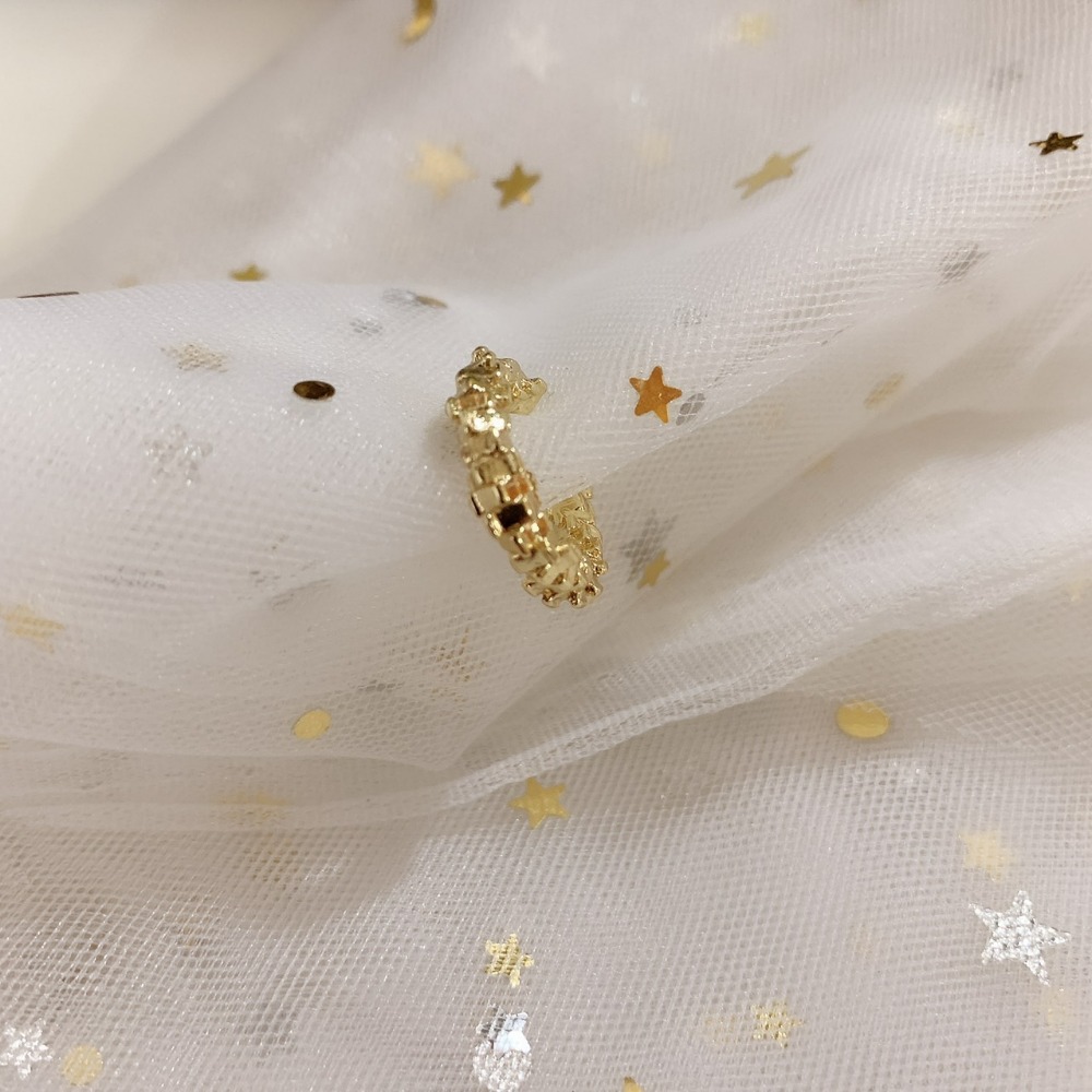 its.ME 馬賽克簡約耳骨夾-細節圖2