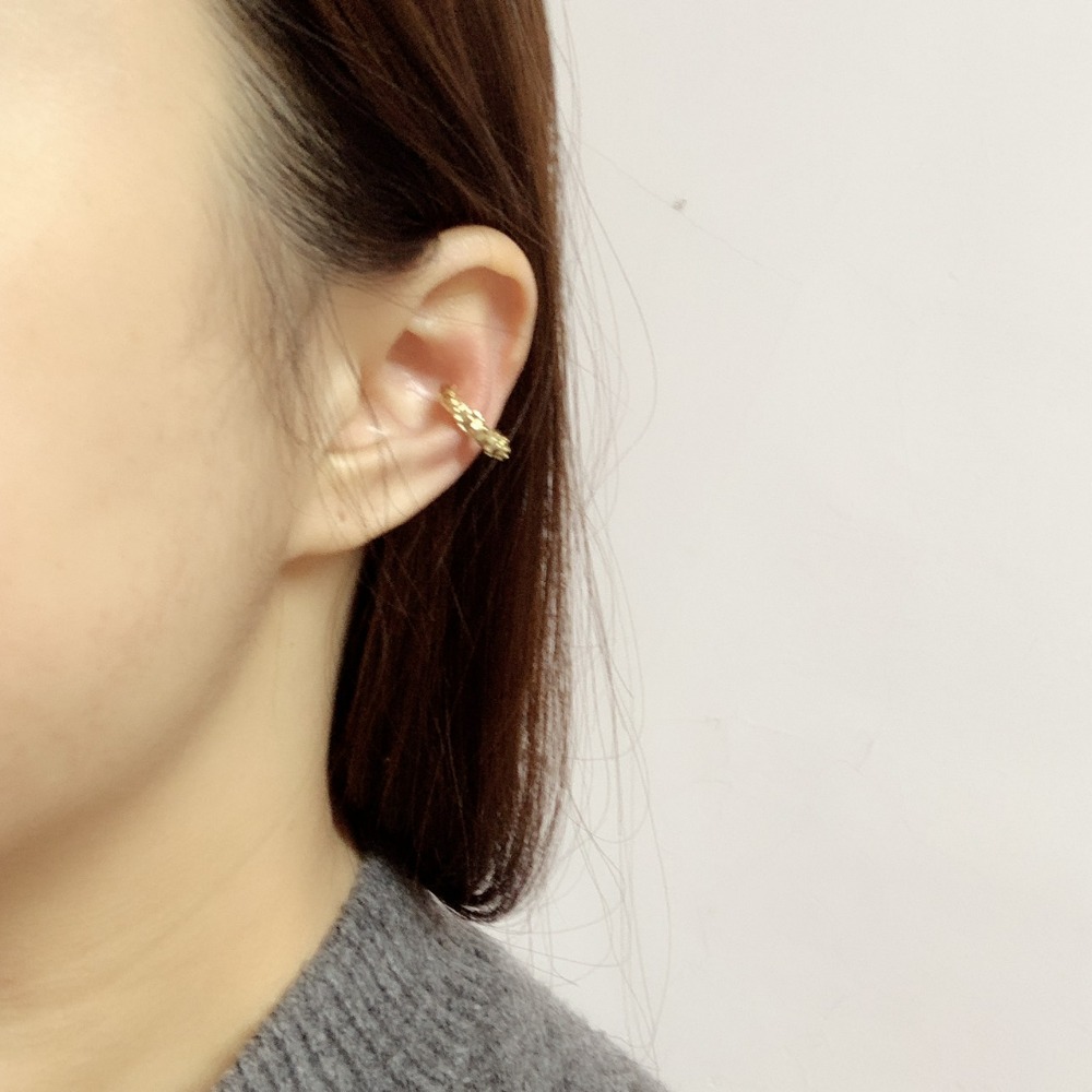 its.ME 馬賽克簡約耳骨夾-細節圖4