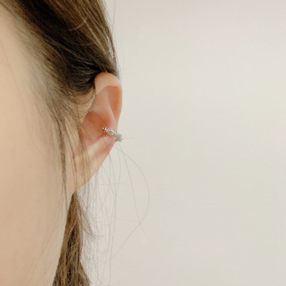 its.ME 馬賽克簡約耳骨夾-細節圖5