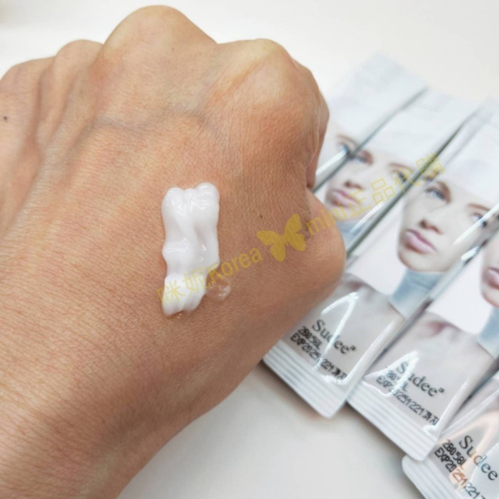 mini♥️咪妮♥️韓國 Sudee 白色繃帶睡眠面膜 4ml 緊緻 抗老 亮白 保濕 暗沉 夜間修護 熬夜肌 5包-細節圖2