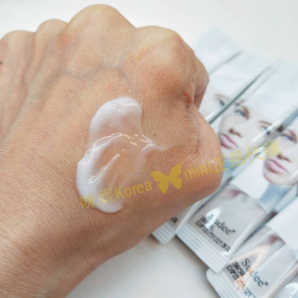 mini♥️咪妮♥️韓國 Sudee 白色繃帶睡眠面膜 4ml 緊緻 抗老 亮白 保濕 暗沉 夜間修護 熬夜肌 5包-細節圖3