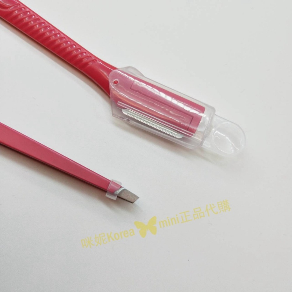 mini♥️咪妮♥️espoir 不鏽鋼 眉毛工具三件組【畫眉平衡尺+安全修眉刀+夾毛器】-細節圖5