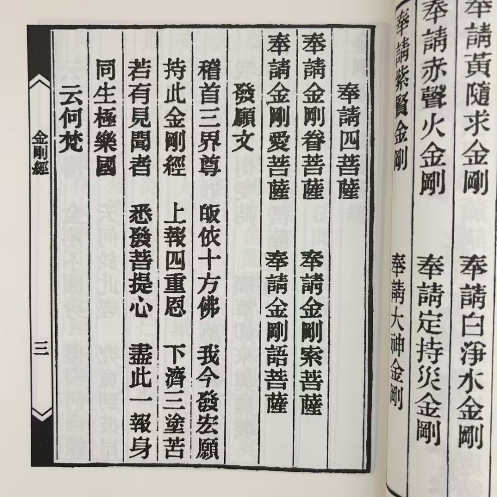 金剛經般若波羅密經，繁體、豎排、大字、線裝-細節圖9