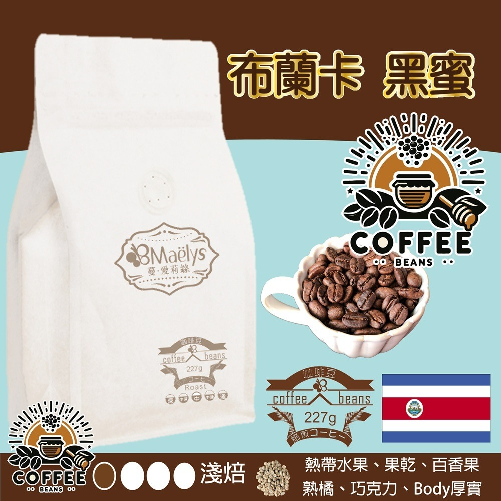【Maelys】咖啡豆/布蘭卡-黑蜜-奇里波山谷里瓦斯人處理廠芒果莊園/哥斯大黎加/黑蜜/淺焙-細節圖2