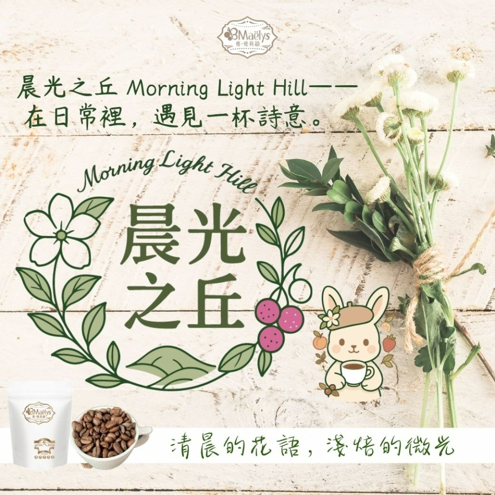 Maelys｜咖啡豆｜晨光之丘 Morning Light Hill｜衣索比亞 班沙龐貝 ｜水洗-細節圖6
