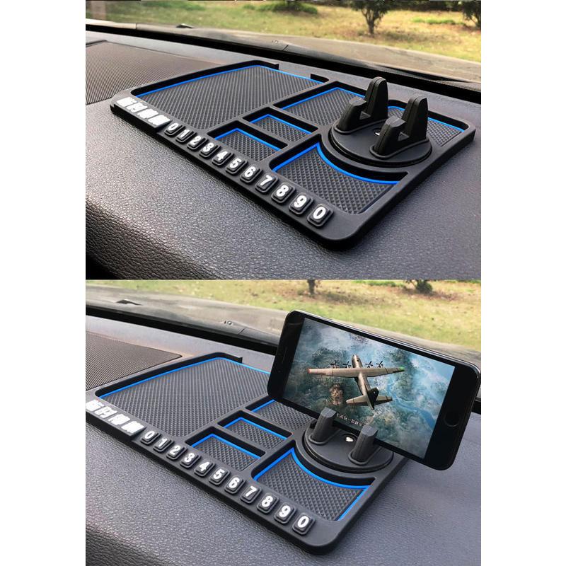 汽車手機支架 車用手機支架 汽車防滑墊 汽車止滑墊 汽車導航支架 停車牌 手機固定架 導航固定架 車用導航支架 導航座-細節圖3
