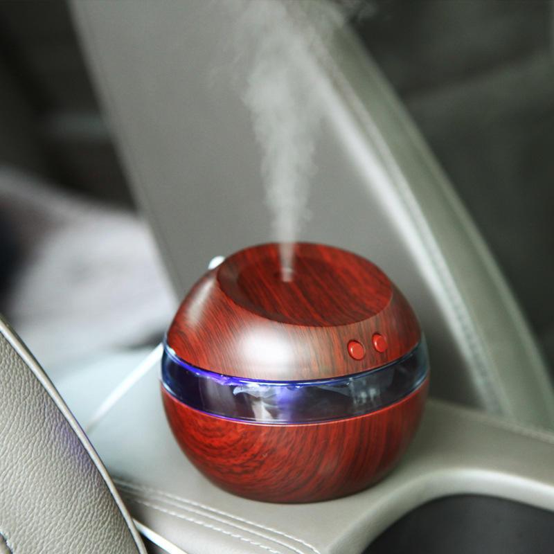 木紋香薰機 車用加濕器 汽車香薰機 迷你香薰機 車用香薰機 汽車加濕器 汽車香水 車用香水 香氛噴霧機 水氧機 霧化機-細節圖3