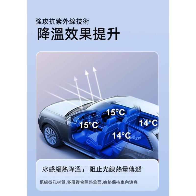 汽車遮陽檔 汽車遮陽前擋 好收納 車窗遮陽板 車用遮陽板 車內防曬隔熱 汽車防曬隔熱 汽車遮陽 汽車前擋 汽車隔熱防曬-細節圖4