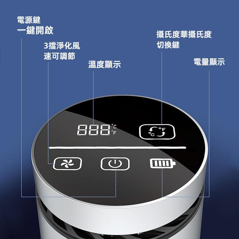汽車空氣清淨機 觸控款 車用空氣淨化器 除甲醛異味 PM2.5 汽車空氣淨化器 空氣淨化器 淨化機 負離子清淨機 清淨機-細節圖2