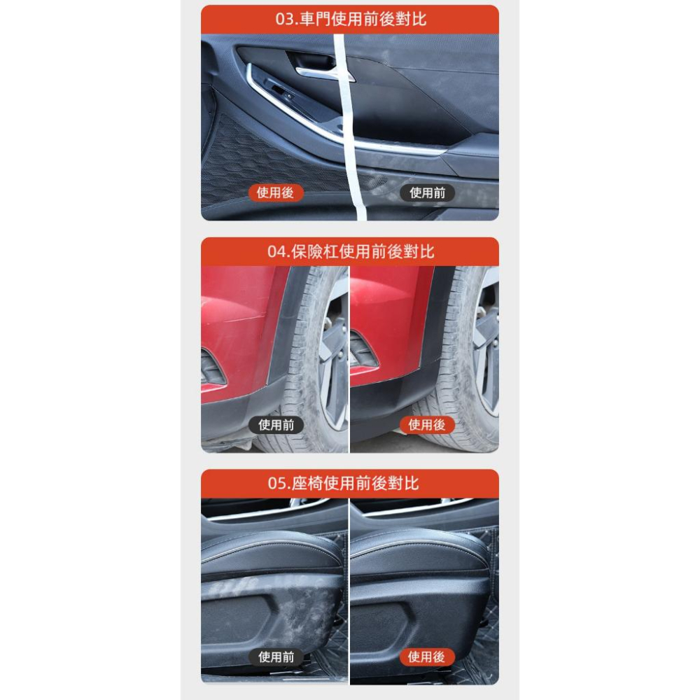 汽車皮革塑料翻新劑 皮革翻新劑 汽車塑料翻新劑 汽車內飾翻新劑 塑料還原劑 塑料白化修復 塑膠鍍膜劑 塑料保養 皮革保養-細節圖3