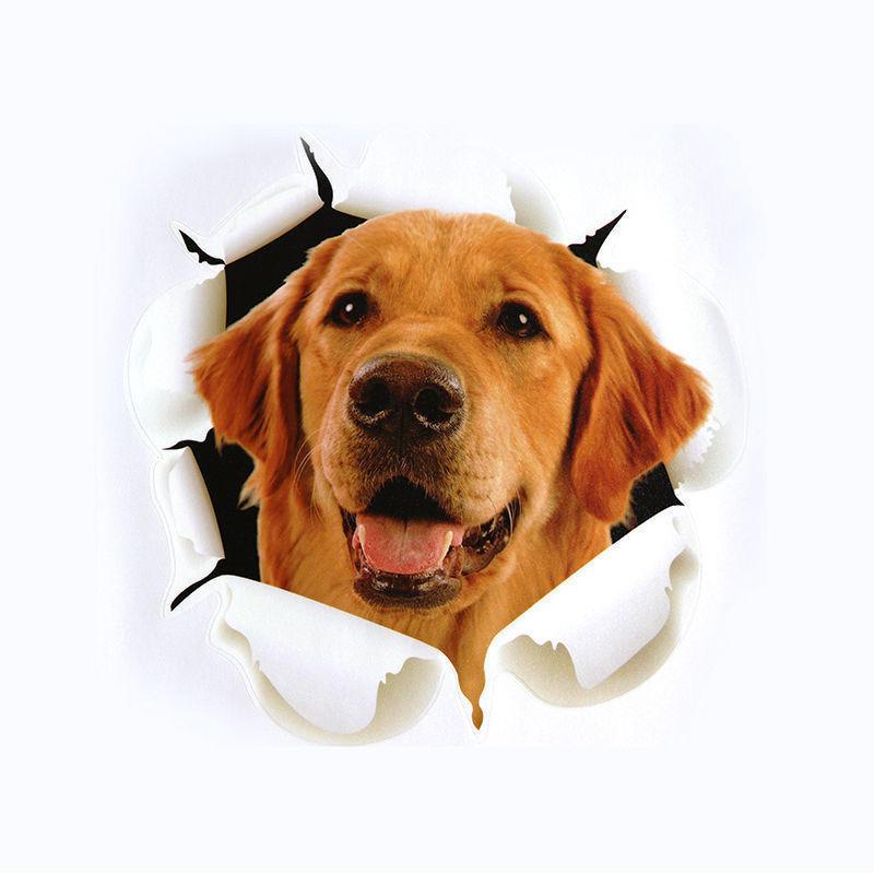 汽車貼紙創意3D立體貓咪貼紙車身車尾劃痕刮痕遮擋貼可愛搞笑貼紙-細節圖7