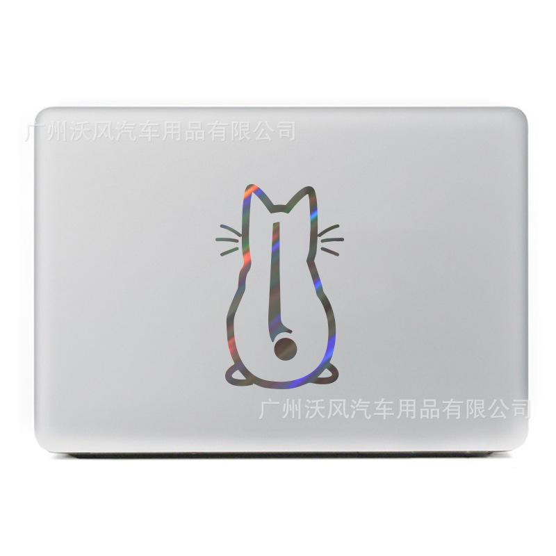 汽車貼紙 小貓背影貼紙 汽車後窗玻璃車尾貼花 後窗玻璃貼 車用貼紙 汽車玻璃貼 後雨刷貼紙 貓咪車貼 雨刷貼 車身貼-細節圖3