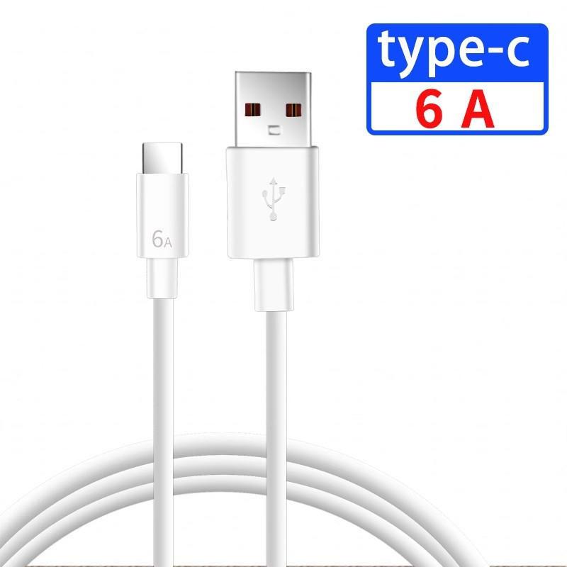 手機充電線 type-c數據線 6A超級快充線 適用安卓手機通用 閃充線 數據線 手機線 充電線 超級閃充-細節圖8