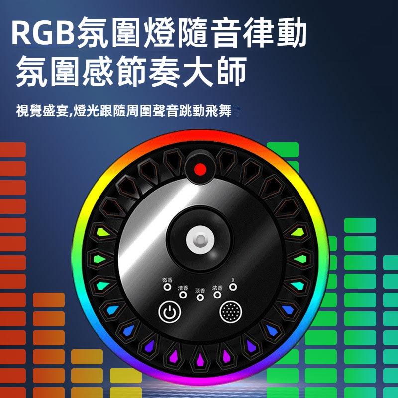 AI感應星空頂汽車香薰機 隨車啟停 RGB拾音氛圍燈 汽車除臭味 汽車香水 車用香薰機 薰香機 香薰機 香氛機 擴香機-細節圖2