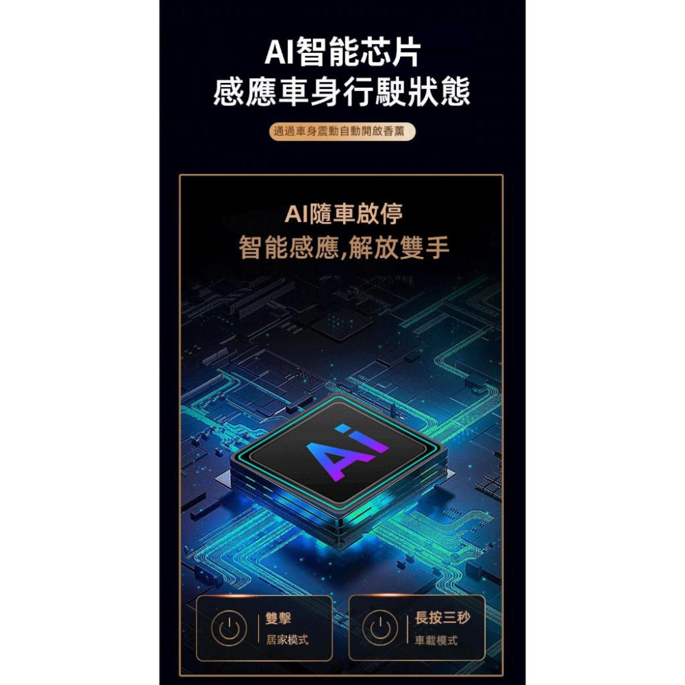 AI感應星空頂汽車香薰機 隨車啟停 RGB拾音氛圍燈 汽車除臭味 汽車香水 車用香薰機 薰香機 香薰機 香氛機 擴香機-細節圖5