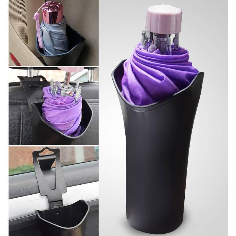 汽車多功能雨傘桶 車用折疊傘套杯桶 多功能置物桶 便攜實用 汽車用雨傘架 雨傘固定架 雨傘套收納桶 車上置物桶 垃圾桶-細節圖8