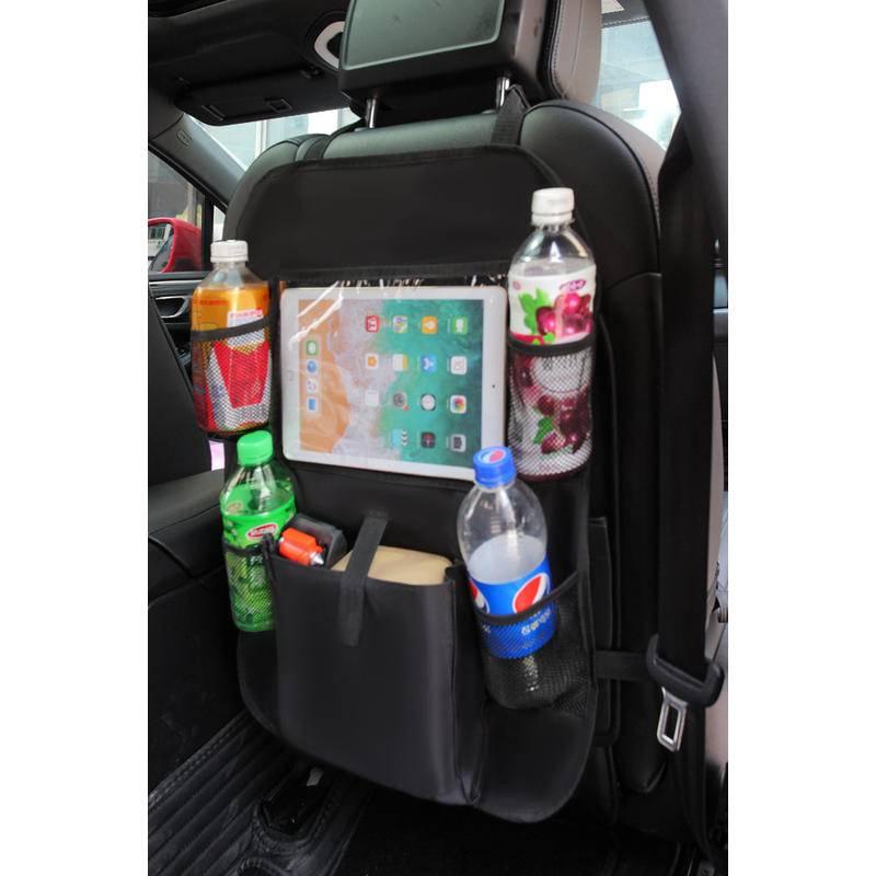 車用椅背收納袋 車用置物袋 防水 可放平板汽車牛津布椅背袋 防踢袋 汽車椅背收納袋 汽車收納 椅背收納袋 汽車用品-細節圖2