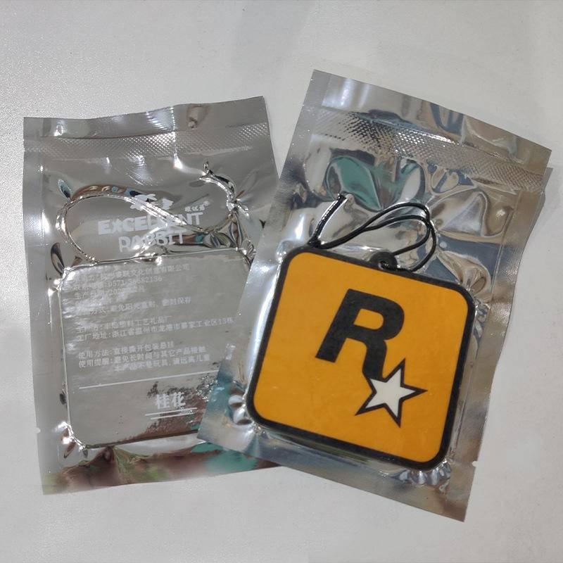 GTA R星香氛片 10入 高檔香薰片 車內除異味 GTA汽車掛飾 香水抖音爆款 汽車香氛片 汽車香水 香薰片 香氛片-細節圖6