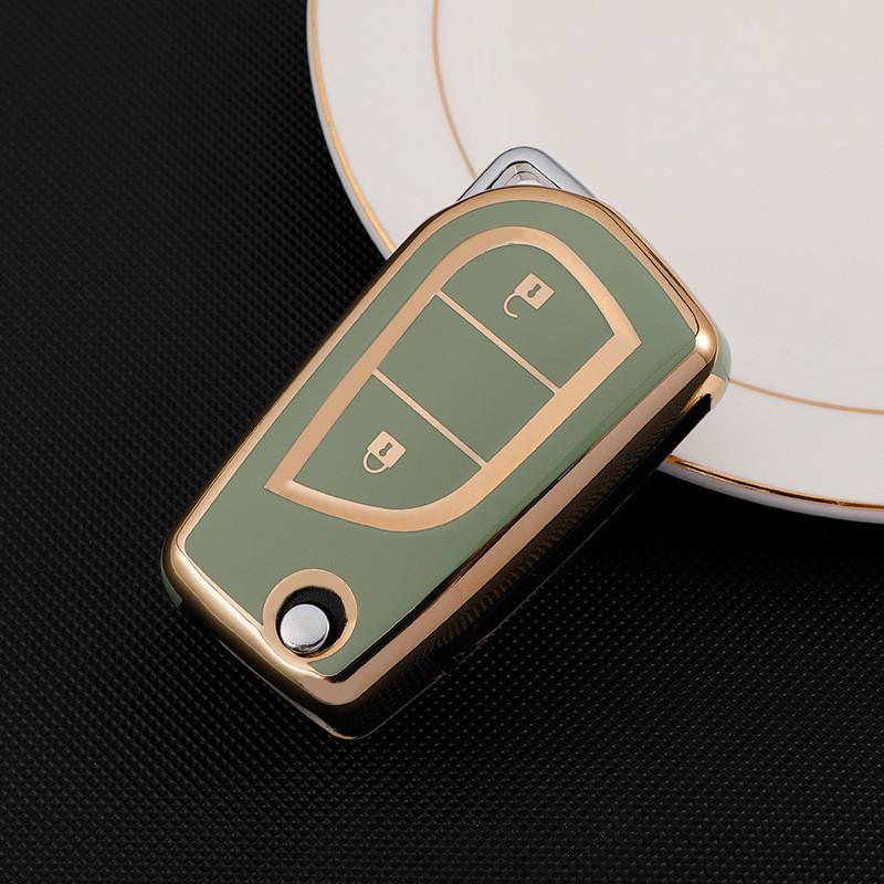 豐田折疊鑰匙套 豐田Altis鑰匙保護套 altis鑰匙保護殼  Altis專用鑰匙套 TPU防刮殼  Altis鑰匙套-細節圖8