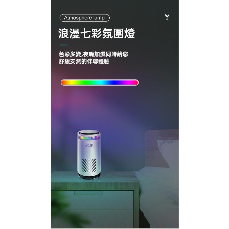 汽車空氣淨化器 800萬負離子空氣清淨機 快速去煙味+異味+香薰片 車用空氣清淨機 USB空氣淨化器  車用負離子淨化器-細節圖4